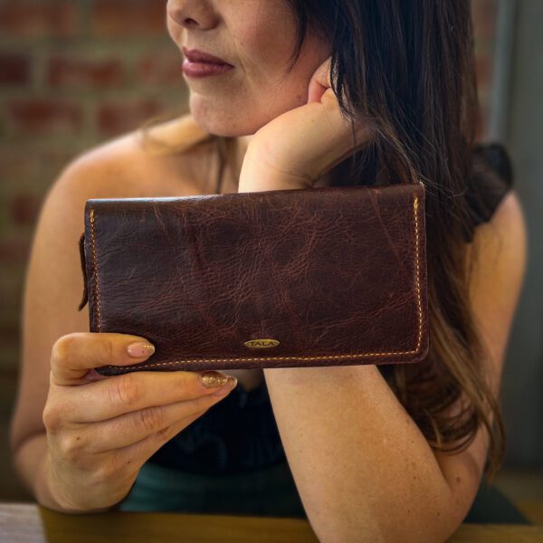 Ladies' leather wallet