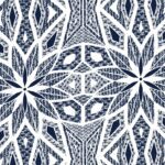 Indigo star shweshwe